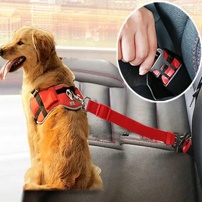 Adjustable Pet Safety Seat Belt